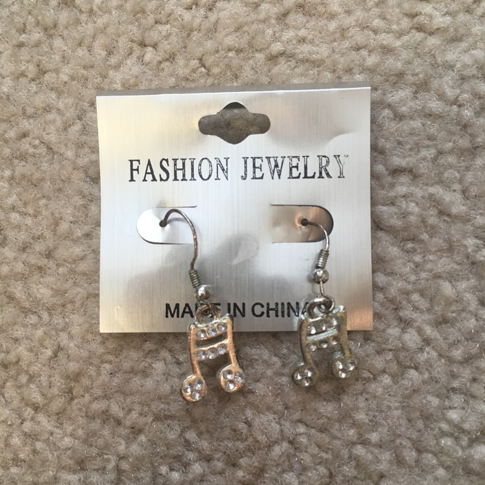Music Note Earrings